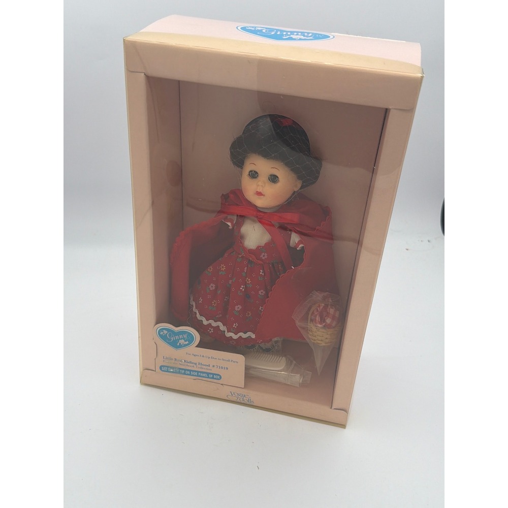 Vintage 1980s Vogue Ginny Doll Little Red Riding Hood #71019 Original Box